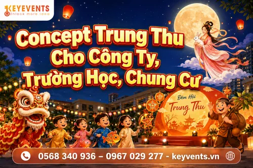 Concept Trung Thu Cho Công Ty, Trường Học, Chung Cư