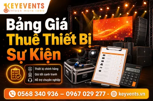 Bảng Giá Thuê Thiết Bị Sự Kiện