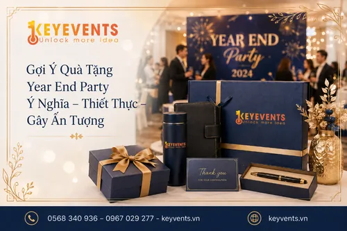 Gợi Ý Quà Tặng Year End Party Ý Nghĩa – Thiết Thực – Gây Ấn Tượng
