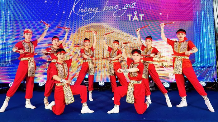 Cho thuê trống hội – múa trống hội khai trương hoành tráng