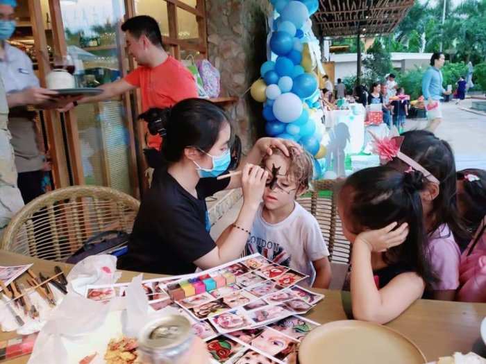 Thuê Vẽ Mặt Nghệ Thuật – Face Painting, Body Painting Sự Kiện