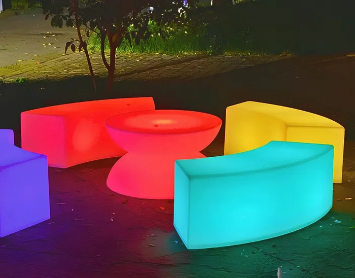 Cho Thuê Ghế LED Phát Sáng Trang Trí Sự Kiện