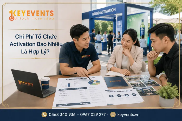  Chi Phí Tổ Chức Activation Bao Nhiêu Là Hợp Lý?