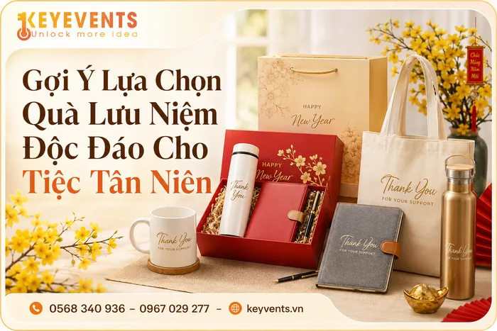 Gợi Ý Lựa Chọn Quà Lưu Niệm Độc Đáo Cho Tiệc Tân Niên