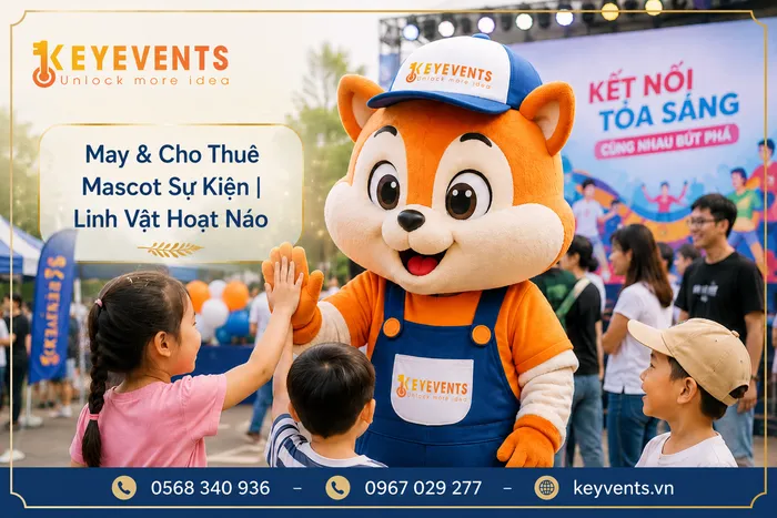 May & Cho Thuê Mascot Sự Kiện | Linh Vật Hoạt Náo