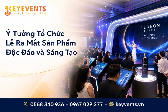 Ý Tưởng Tổ Chức Lễ Ra Mắt Sản Phẩm Độc Đáo và Sáng Tạo