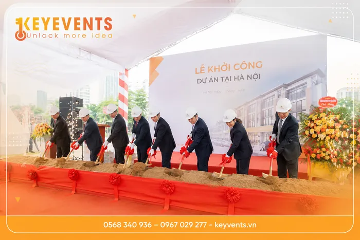 Dịch Vụ Tổ Chức Lễ Khởi Công Trọn Gói Tại Hà Nội